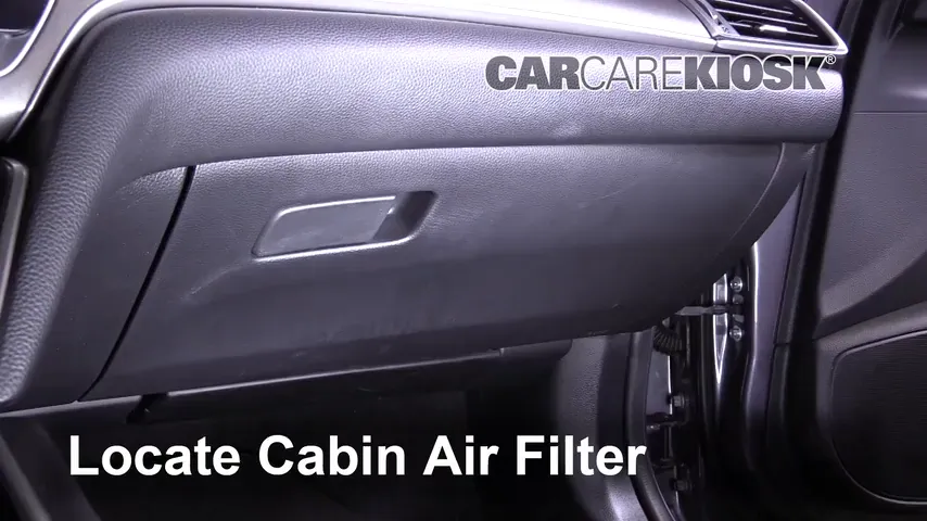 2018 Honda Accord LX 1.5L 4 Cyl. Turbo Air Filter (Cabin) Replace